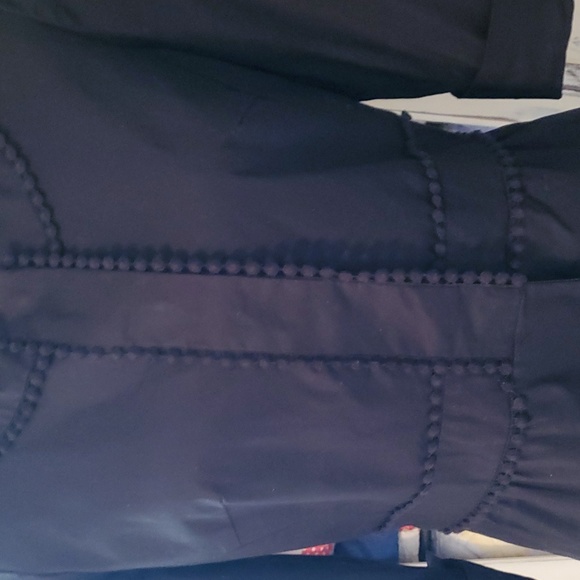 Adorable Willi Smith Lined Black Jacket with 3/4 Sleeves, Small - Picture 7 of 8